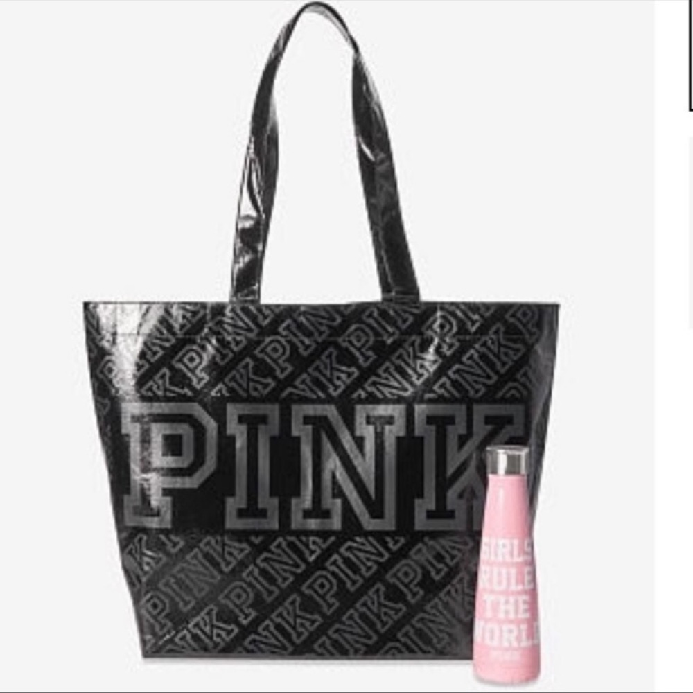 VS Pink Tote & Water Bottle